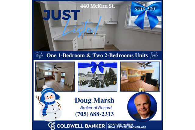 JUST LISTED-440 McKim St-Doug M.