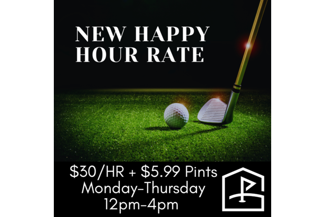 happy hour rate