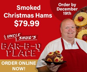 Uncle Shugs Christmas Ham 250x300