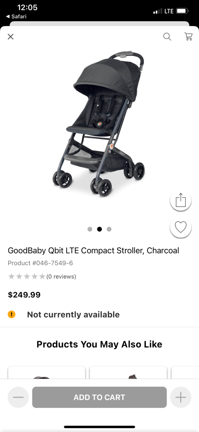 gb qbit lightweight stroller canada