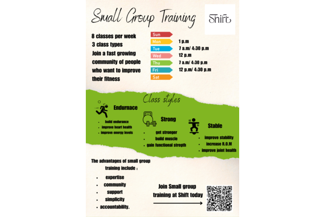 Small Group Training