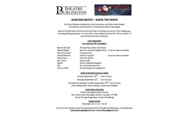 Santa-Audition-Notice