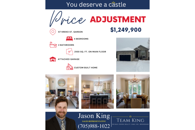 Price Adjustment-67 Kreko St