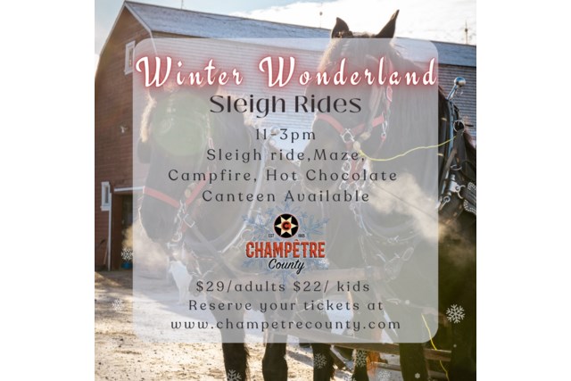 Saskatoon Winter Wonderland Sleigh Rides