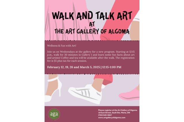 Walk and Talk Art-poster