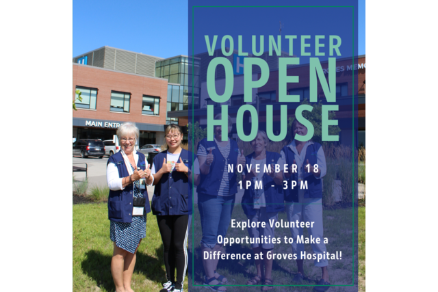 Volunteer Open House Instagram Post