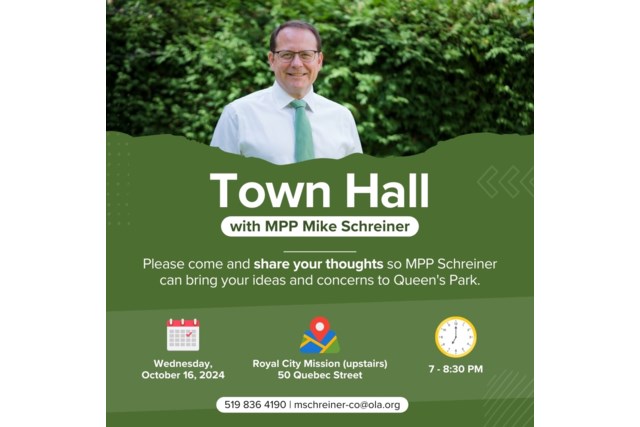 Oct 16 Town Hall