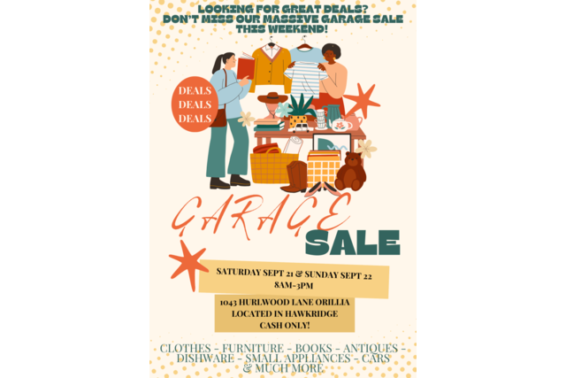 GARAGE SALE