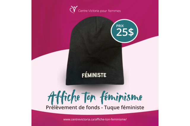 CVF - Affiche ton féminisme - Tuque féministe 2024 (Post)