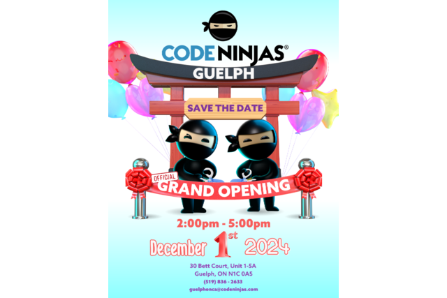 Code Ninjas Guelph - Grand Opening