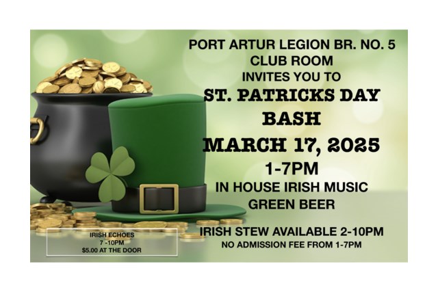 Mar 17 ST PATS DAY