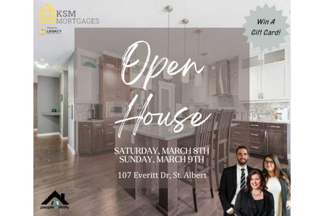 Open House march 8 & 9