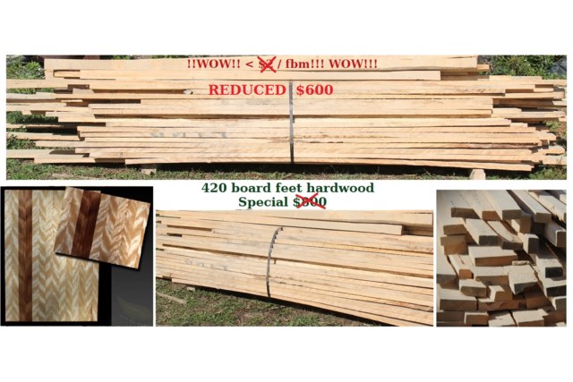 Sales ad lumber reduced