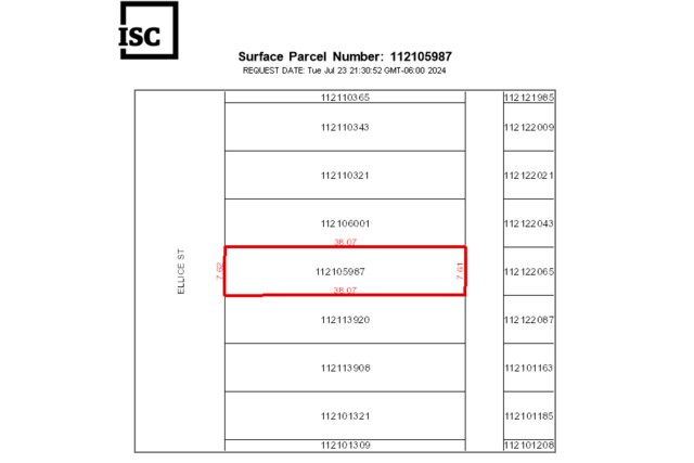 4037 Ellice Street - lot 32 ISC lot outline