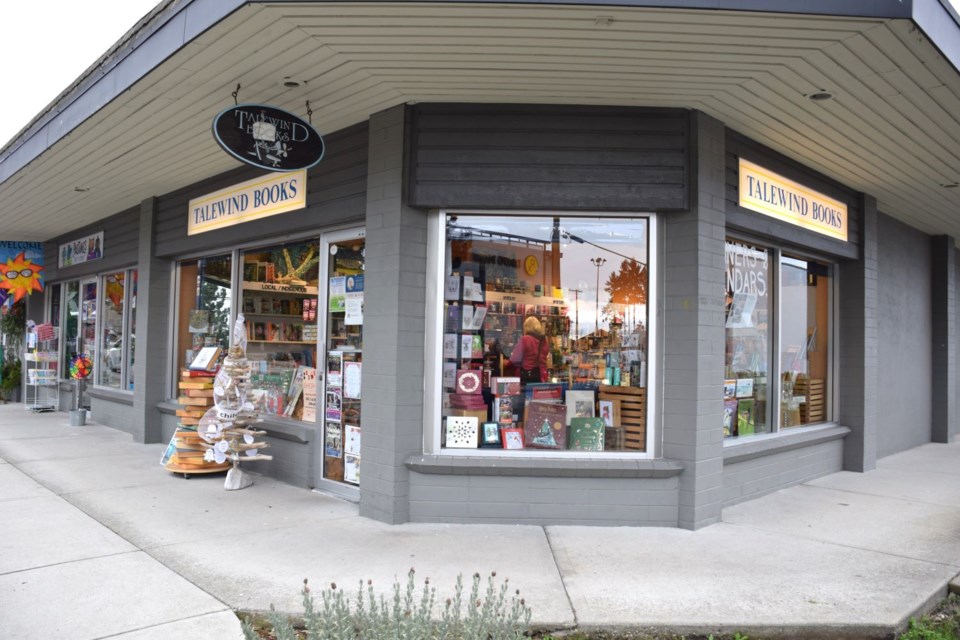 Talewind Books in downtown Sechelt. 