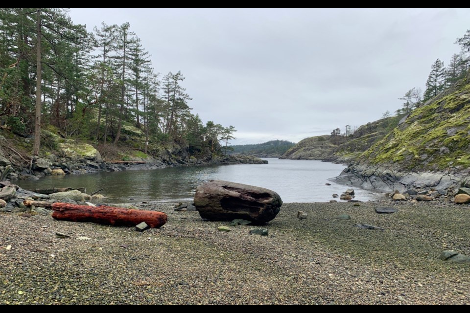 32 acres of undeveloped shoreline near Smuggler Cove, comprised of a mixture of secondary and old growth Douglas fir, are protected.