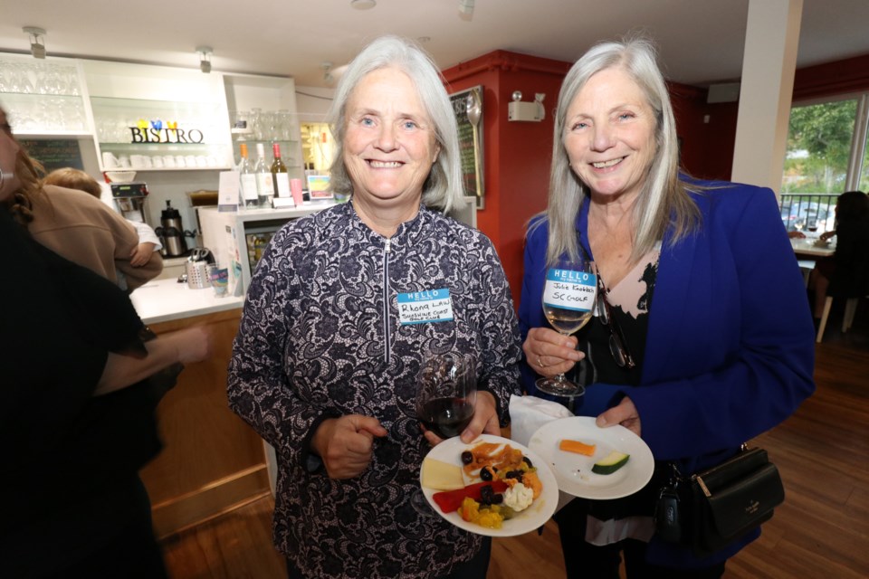 Rhonda Law and Julie Knobloch of Sunshine Coast Golf Club