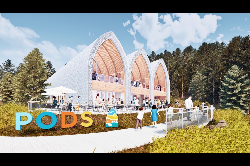 Pender Harbour Ocean Discovery Station (PODS) artistic renderings as of November 2024. 