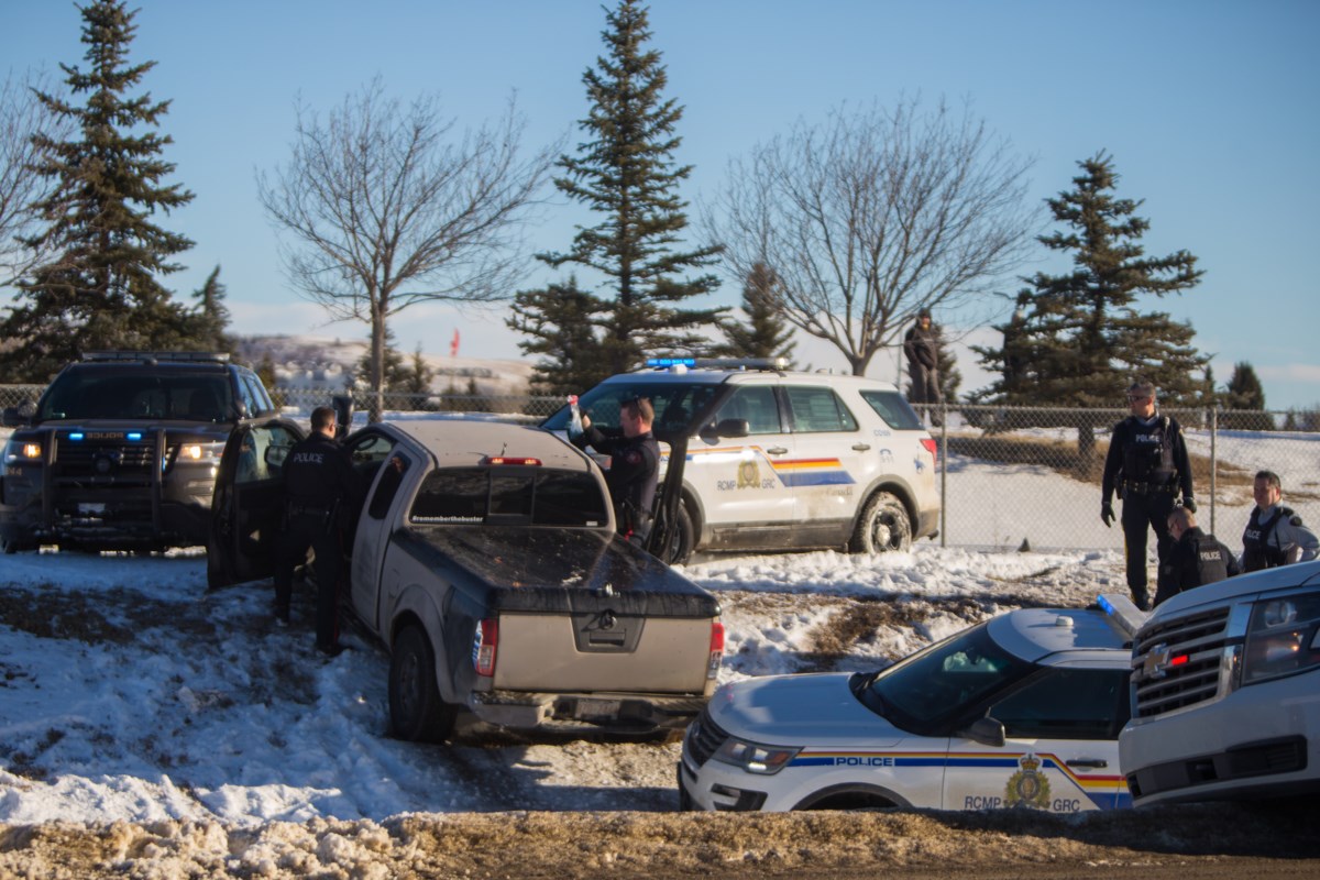 Cochrane RCMP Use Spike Belt To End Car Chase— Driver In CPS Custody ...