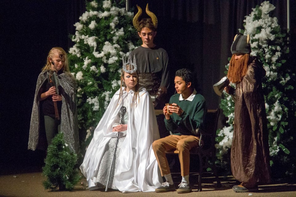 A rendition of The Chronicles of Narnia: The Lion, the Witch, and the Wardrobe was performed at Bow Valley Baptist Church on Dec. 3.