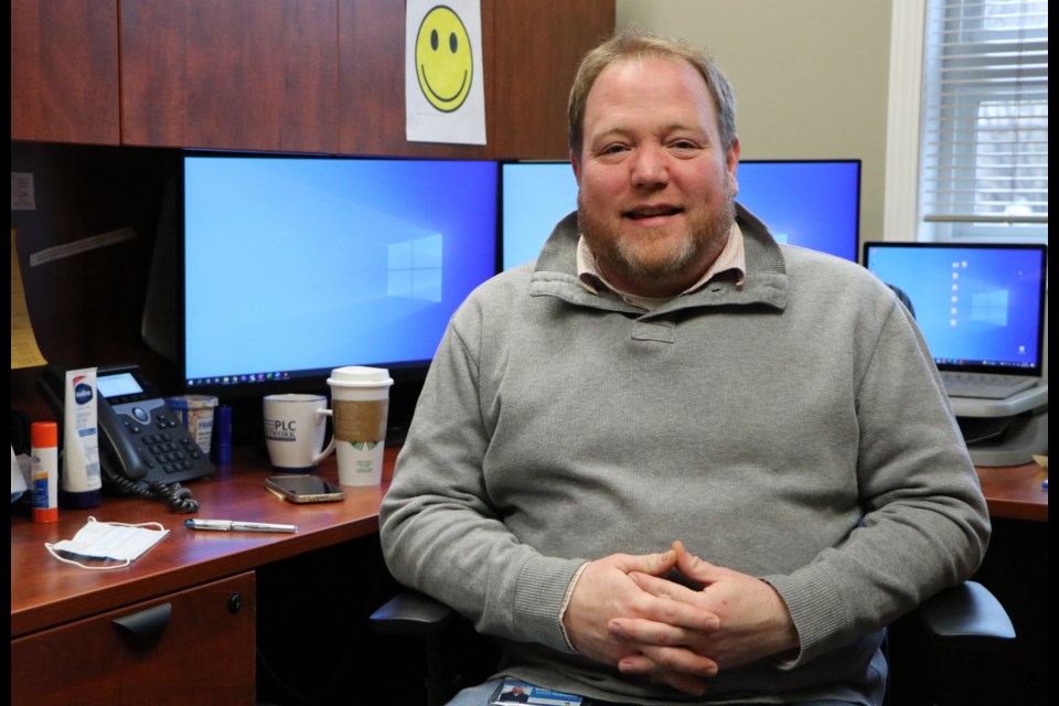 Kevin McDonald, Cochrane Society for Housing Options and Home Reno Heaven's new executive director, said he has big shoes to fill in the organization and looks forward to stepping up to help the community. (Jessica Lee/The Cochrane Eagle)