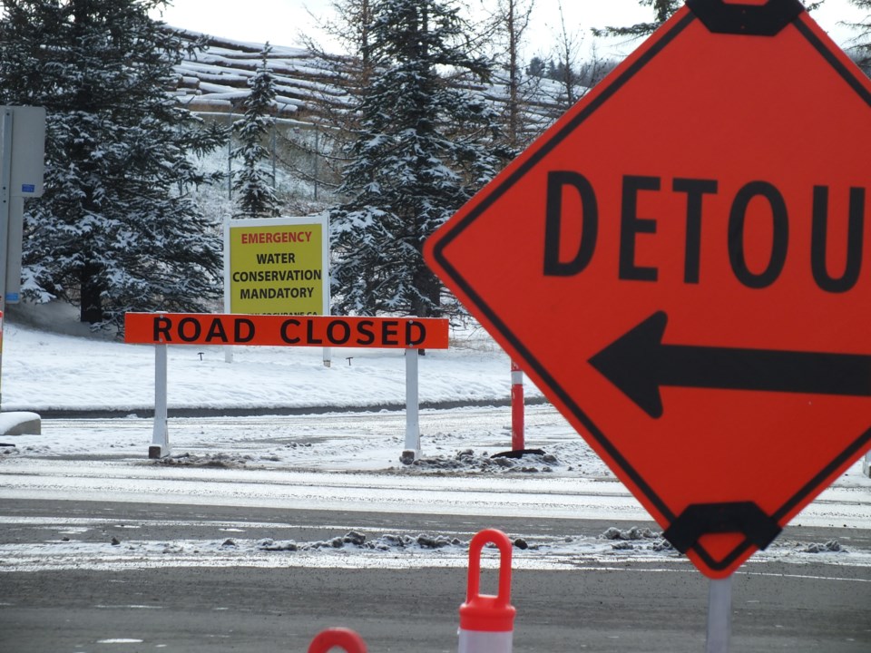 Update Road Closures Wednesday CochraneEagle.ca