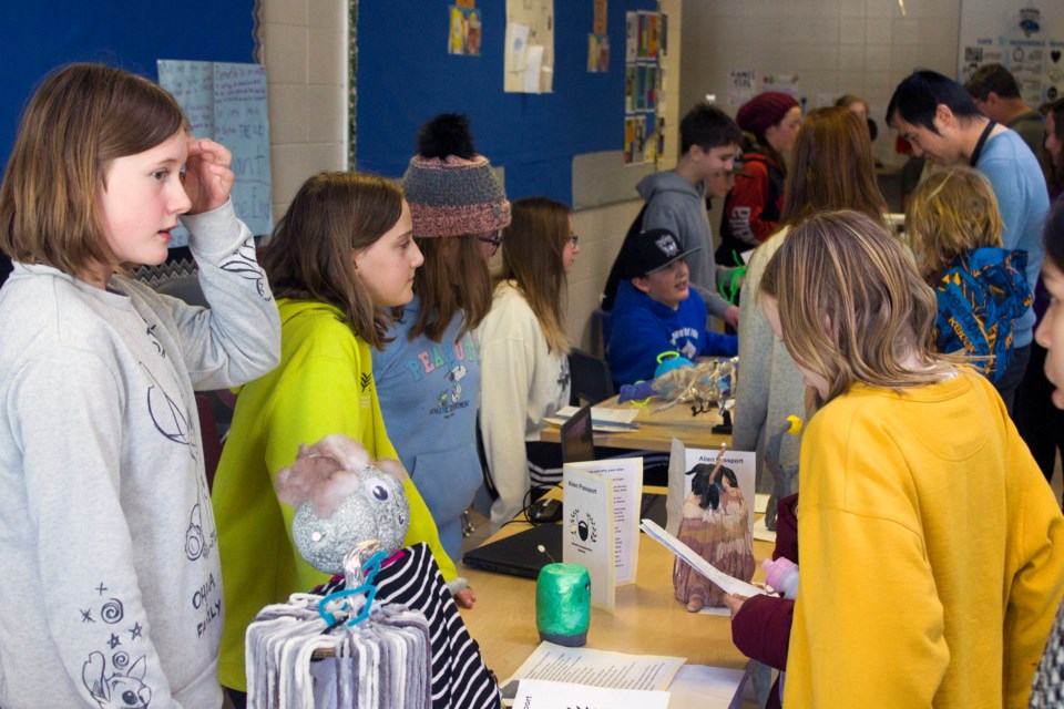 Mitford School hosted extraterrestrial visitors for their Alien Invasion event on March 1, where they showcased depictions of inhabitants from other planets. 