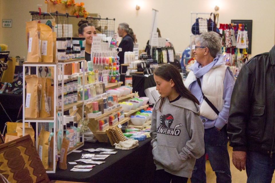 The Bearspaw Lifestyle Centre hosted the 41st annual Fall Harvest Market, ahead of the Christmas market season, on Oct. 21.