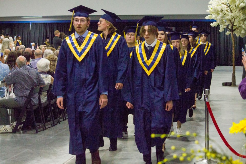 Bow Valley High School bid a warm farewell to their best and brightest young minds at their class of 2023 convocation ceremony at the SLS Centre, on June 28.