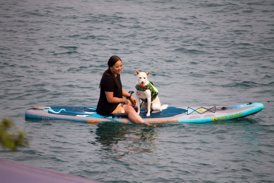 Members of the community and surrounding area descended on Ghost Lake this long weekend to take in some summer sun while enjoying the calm and refreshing waters of the Ghost Lake Reservoir on Aug. 5.