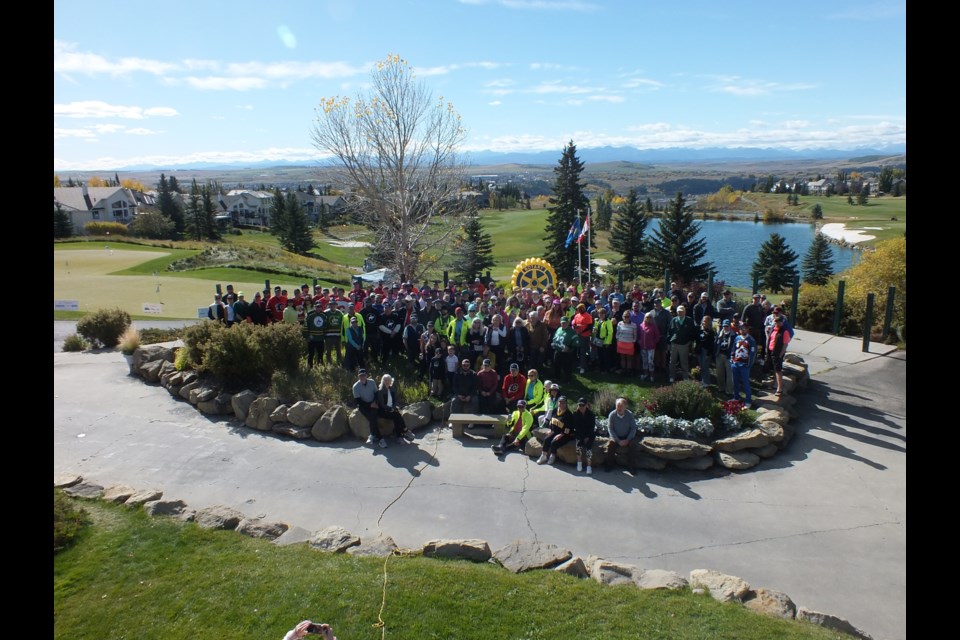 Cochrane Rotary and the Lindsay Leigh Kimmett Foundation put on the 17th annual Monumental Tournament of Aces at Gleneagles Saturday. This year, money raised will go to a variety of local causes, including the Cochrane and Area Health Foundation and Bethany Care.