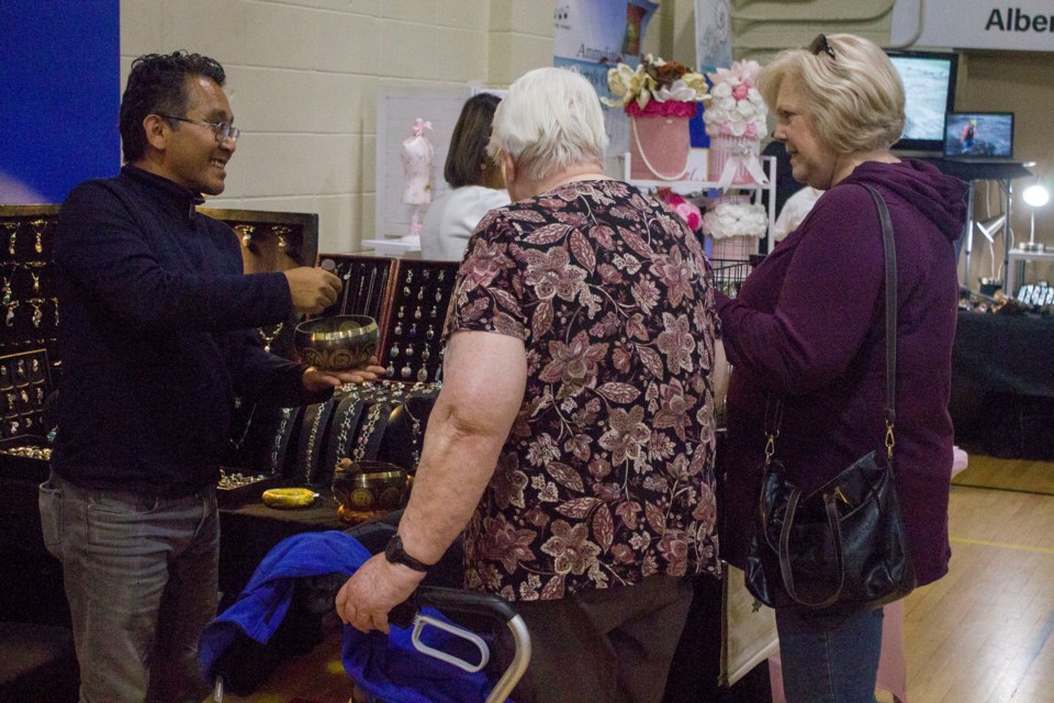 The Bearspaw Lifestyle Centre was bustling with vendors for their 42nd annual Fall Harvest Market on Oct. 19.