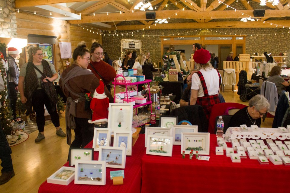 Shoppers had the chance to get a head start on their Christmas shopping with the Cochrane Christmas Market that took place at the Cochrane RancheHouse on Nov. 17,