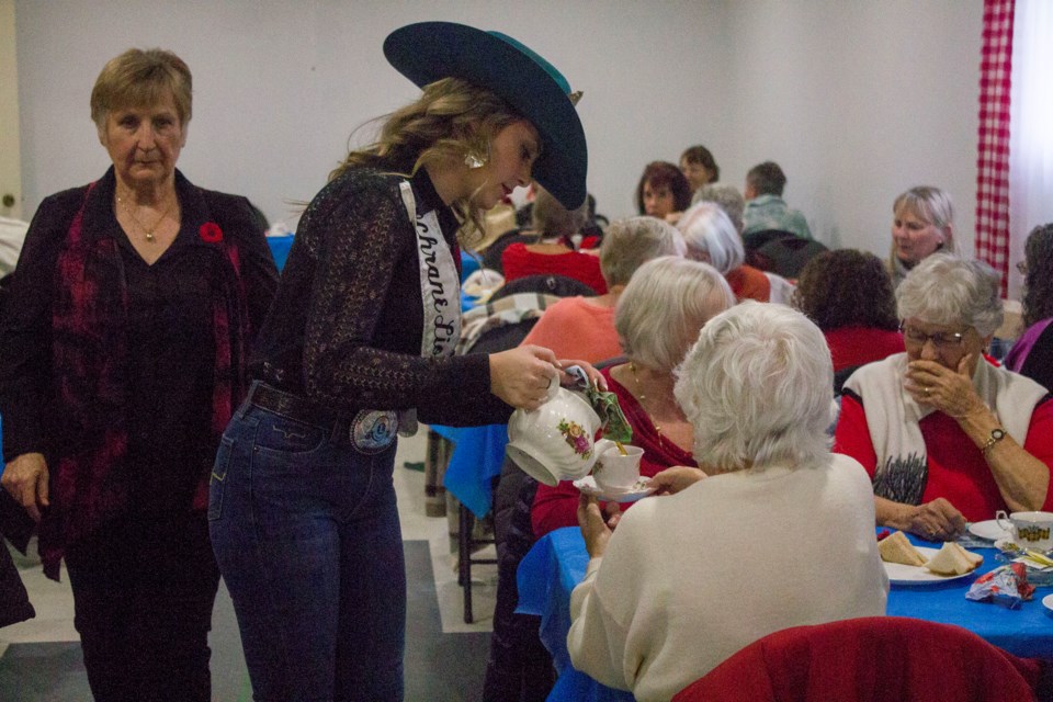 Cochranites visited the Cochrane Legion for a spot of afternoon tea at the Ladies Auxiliary Poppy Tea and Bake Sale on Nov. 9.