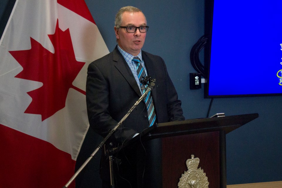 Sgt. Matt Pumphrey of Cochrane RCMP’s General Investigations Section.