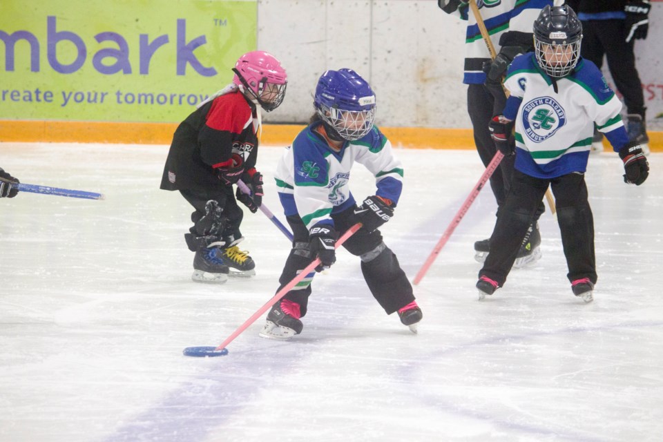 The Cochrane Ringette Association Bob Campbell Home Tournament took place on Dec. 14.