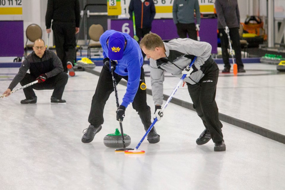 Curlers from across the province gathered at the SLS Centre for the Cochrane Curling Club's Men's Bonspiel on Jan. 25. 