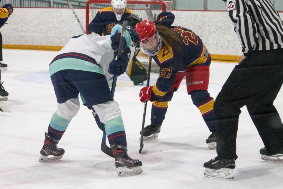 The Cochrane Chaos faced back-to-back losses against the reigning AJFHL champions on Mar 15 and 16.