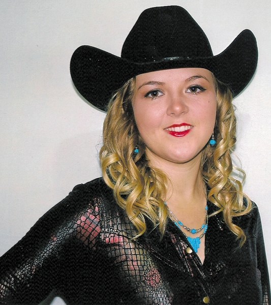 Cochrane Lions Rodeo Royalty contestant Corinne Blair.