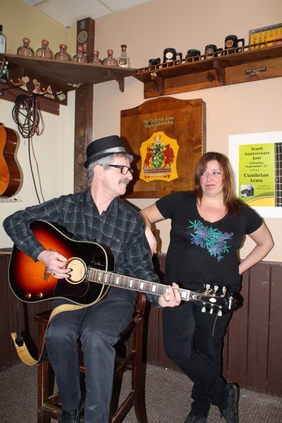 Larry Wackershauser hosts open mic night at the Cumbrian Arms Neighbourhood Pub on Tuesday nights, which was voted best open jam/open mic night in the Cochrane Eagle&#8217;s