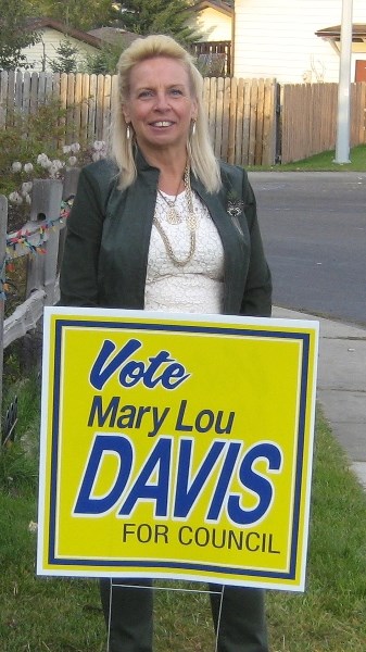 Mary Lou Davis hopes her experience and passion for the issues will help her sit on council once again.