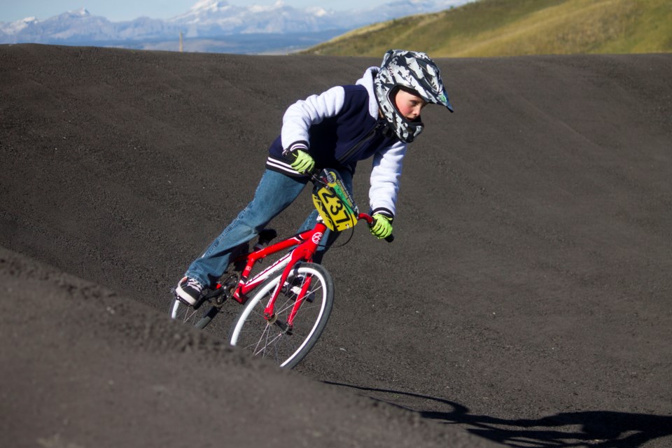 New BMX riders in town had the chance to hit the track during the early morning of Sept. 21 for Cochrane BMX's Try BMX Day.