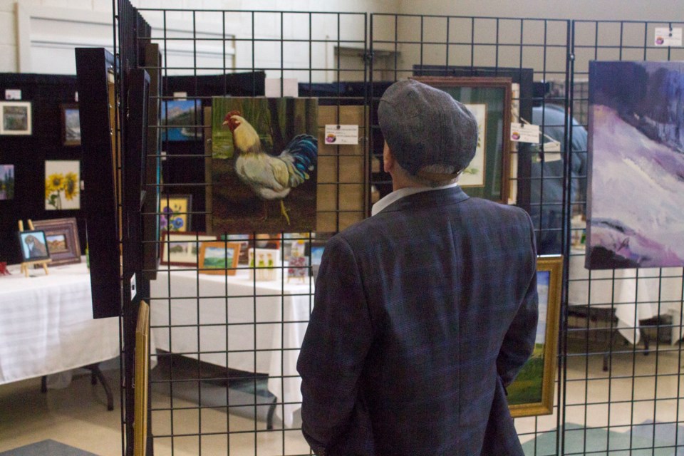 The Foothills Art Club hosted their annual Fall Show and Sale for the community at St. Andrew United Church on Oct. 14.