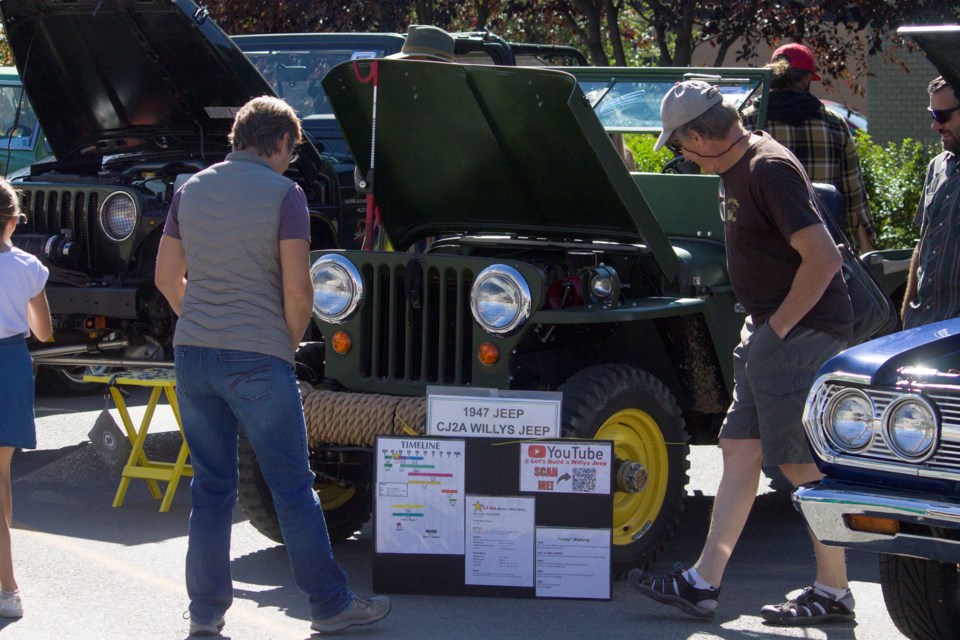 First Street saw high foot traffic as guests from all over took a gander at the many cars on display at the Cochrane Classic Car Club's Fall Colours Show and Shine that took place on Sept. 10.