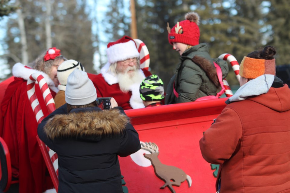 Great turnout and a lot of excitement at the community of Bragg Creek welcomed guests from far and wide at its Spirit of Christmas festival on Dec. 2. 