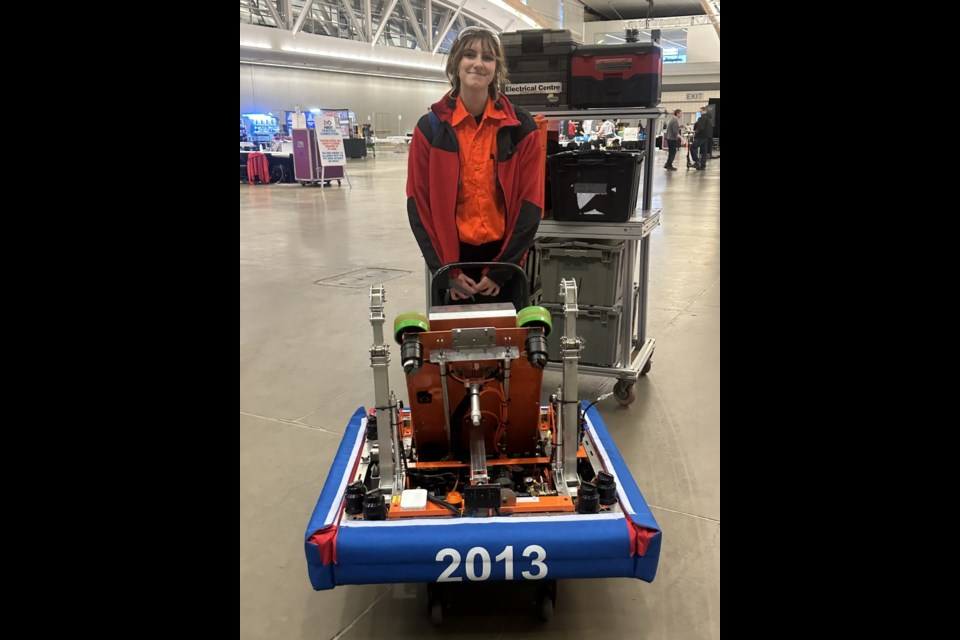 Since grade 10, Sophia Sangiuliano has participated in the FRC competitions, applying her passion to create to the world of STEM.