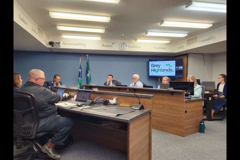 Grey Highlands council takes a look at the proposed new brand for the municipality.