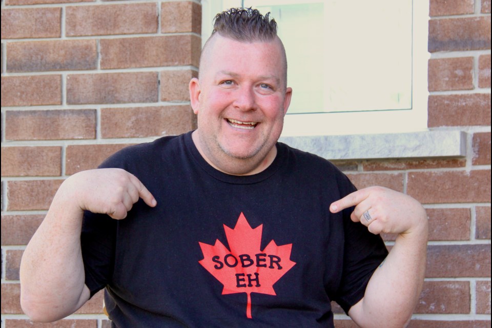 Doug Mathews of Collingwood is opening up conversations around addiction and recovery through his Rogers TV show Canadian Sober Eh?