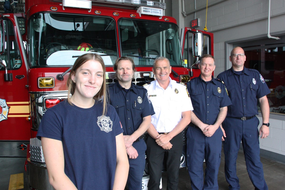 Collingwood's fire department helped this student make career plans ...