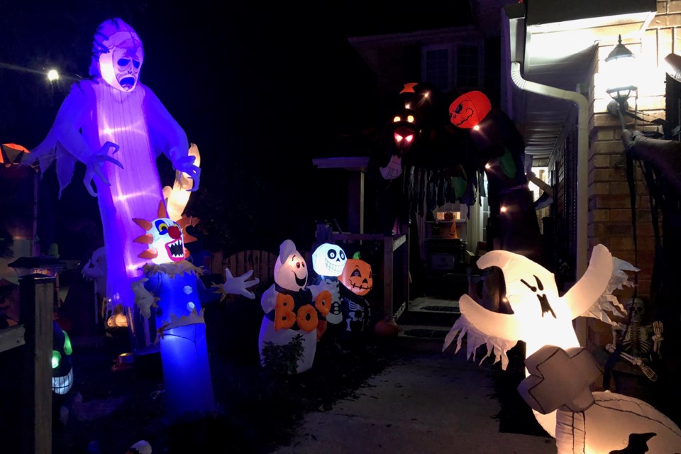 Check out this Halloween spectacle on display at Collingwood house